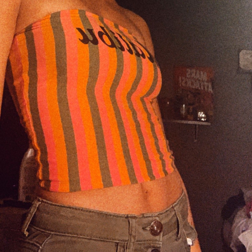 70’s vibe “Malibu” tube top